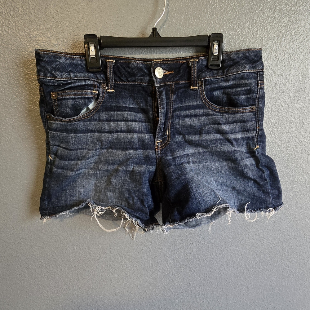 American Eagle Outfitters Dark Blue Jean Shorts